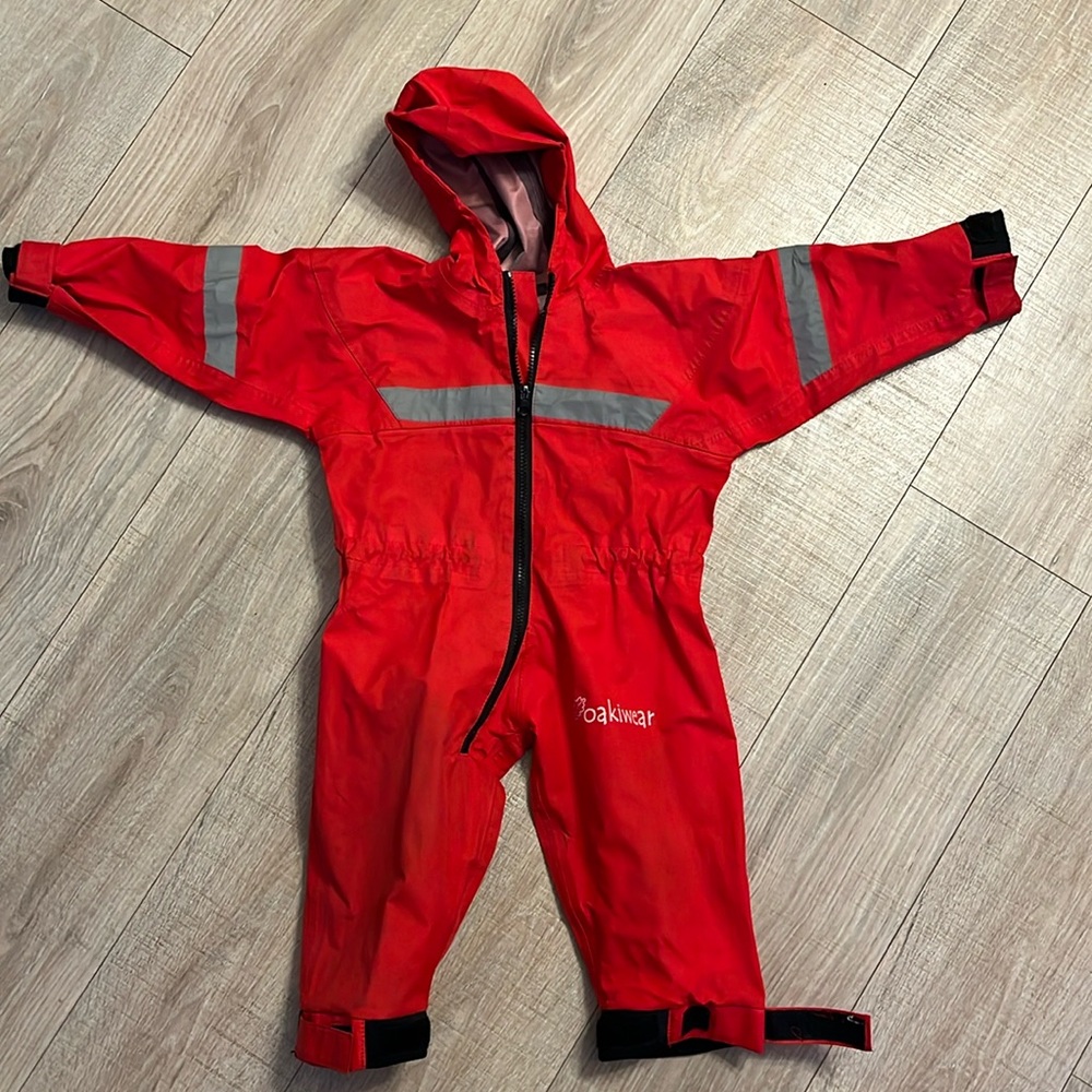 Oakiwear rain suit 2T